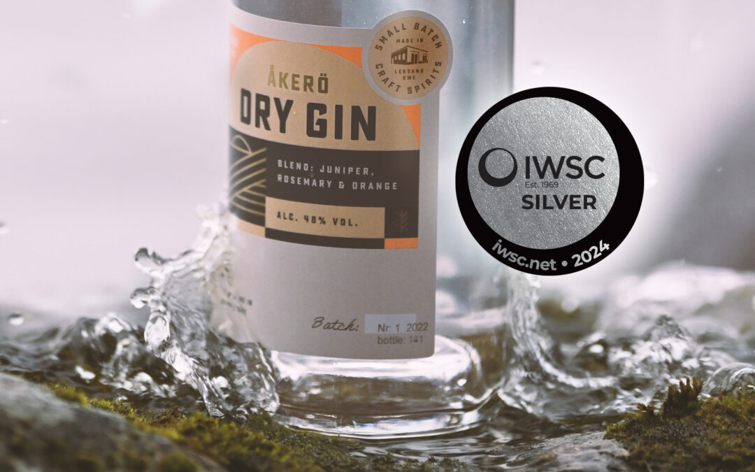 World Gin Day & medalj till Åkerö Dry GIN